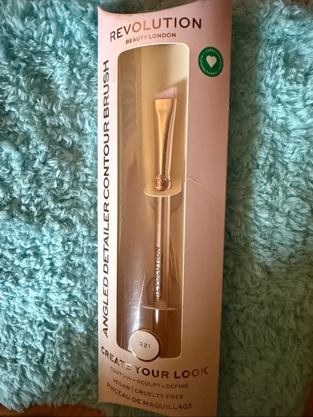 Revolution Rose Gold Angled Contour Brush